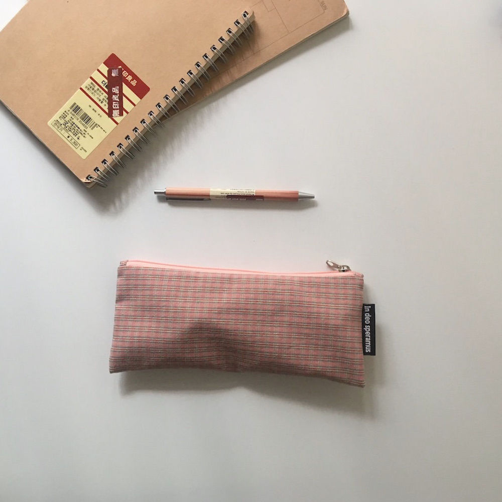 빈티지 핑크 필통(Vintage pink pencil case) 9,500원 - 인데오스페라무스 디자인문구, 필통, 패브릭필통, 심플 바보사랑 빈티지 핑크 필통(Vintage pink pencil case) 9,500원 - 인데오스페라무스 디자인문구, 필통, 패브릭필통, 심플 바보사랑